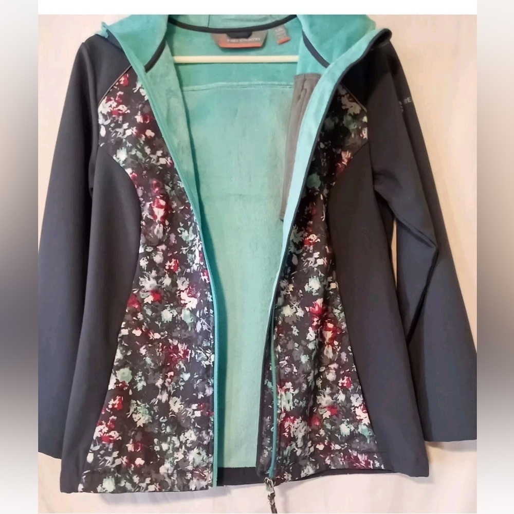 Free Country Youth Girl’s Sz XXL 14/16  Fleece Lined Long Sleeve Spring Jacket. - Picture 9 of 16